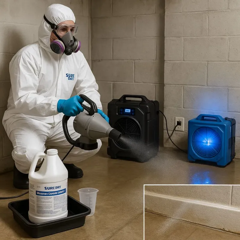 Sanitization and Odor Removal process in Rialto, CA