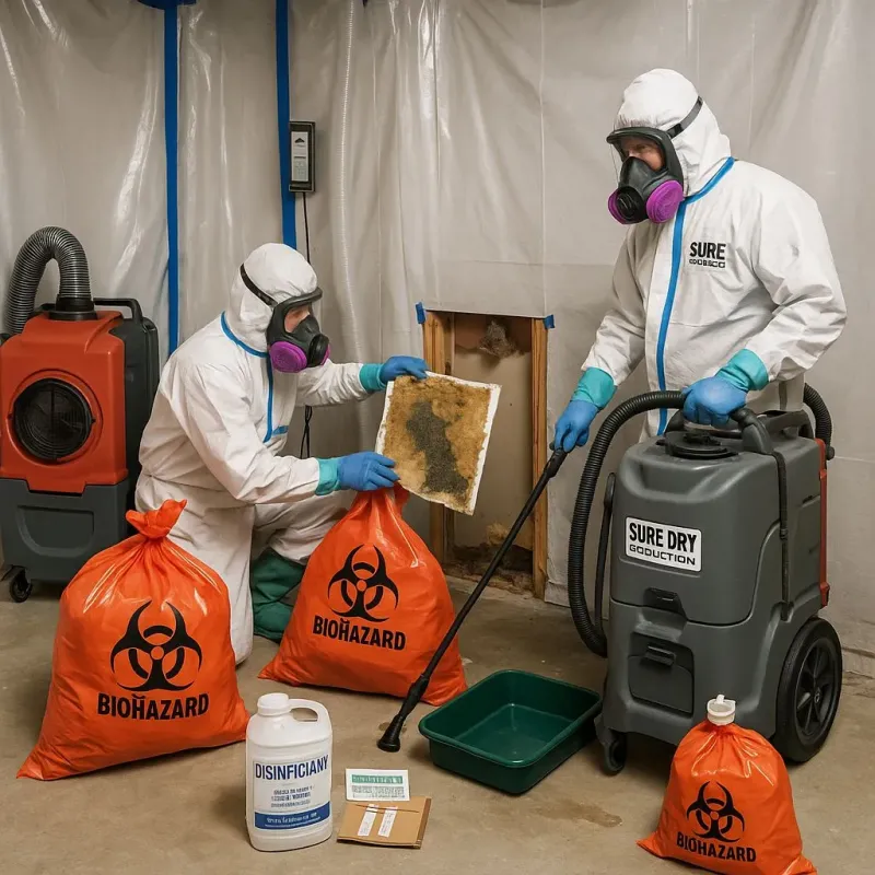 Contaminated Water Handling Protocols process in Rialto, CA