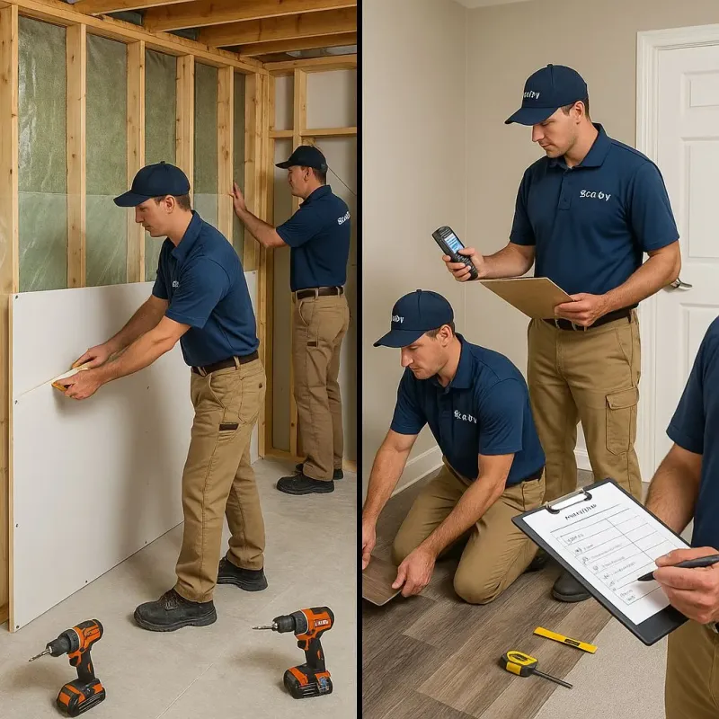 Repairs and Reconstruction process in Rialto, CA