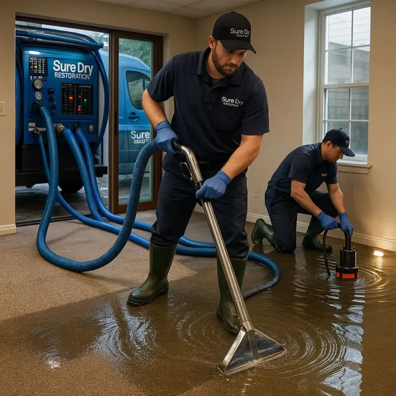 Water Extraction and Removal process in Rialto, CA